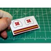 Miller High Life Beer Football Gumball Helmets Custom DIECUT *DECAL