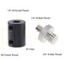 CAMVATE 15mm Micro Rod with 3/8" Male Thread for Camera
