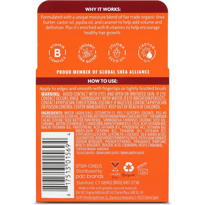 Cantu Extra Hold Edge Stay Gel, 2.25 oz.