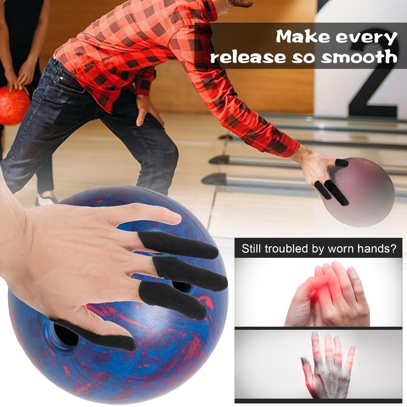 Ymapinc 100 Pcs Bowling Tape Bowling Thumb Tape Bowlers Tape