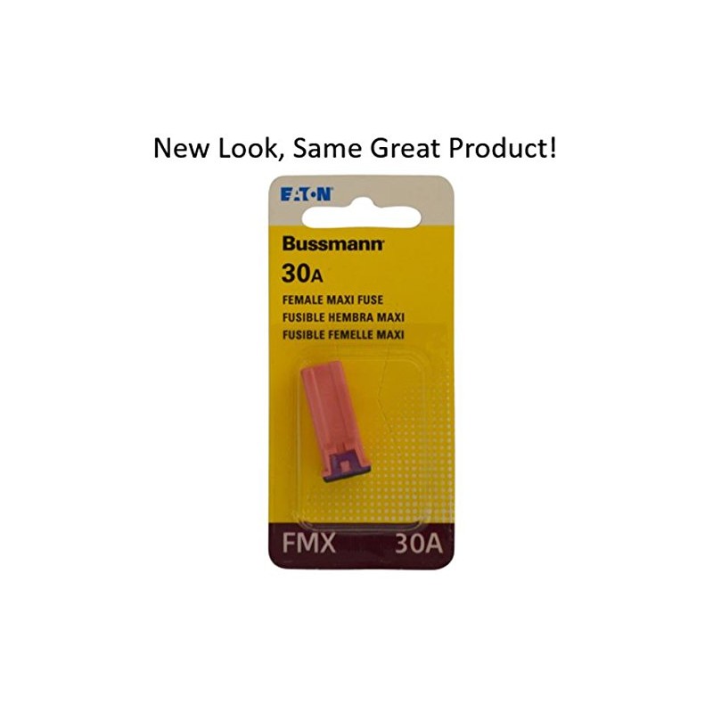 Bussmann (BP/FMX-30-RP) Pink 30 Amp Female Maxi Fuse