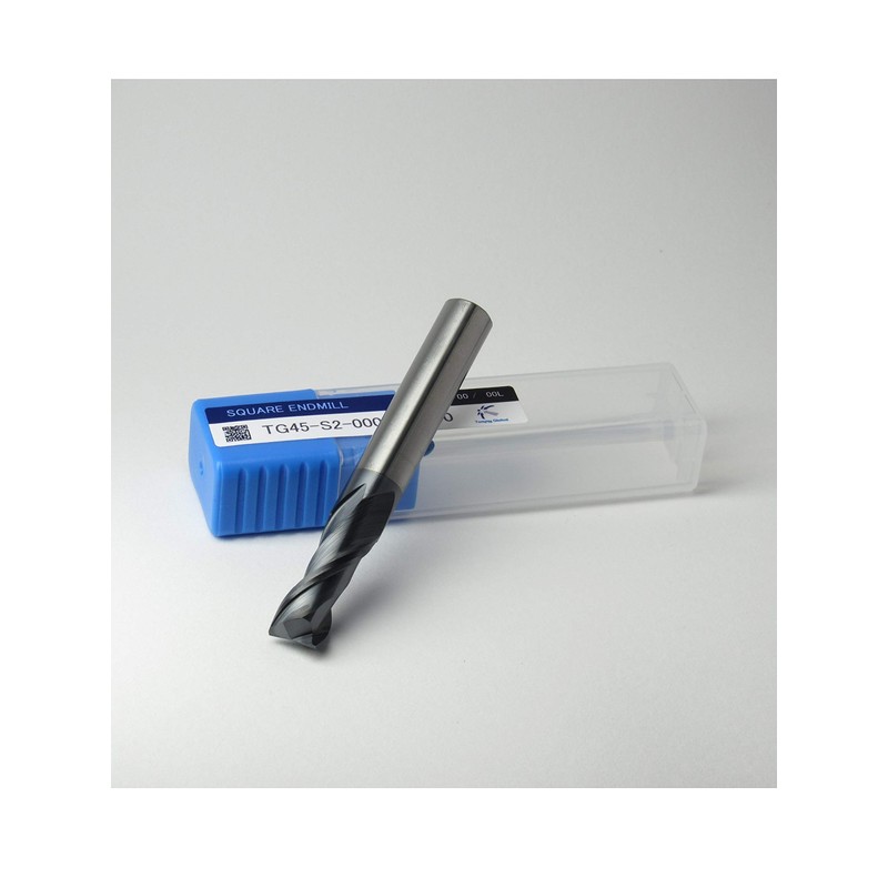 Tommy Global TG1002 Tungsten Carbide Square End Mill, Blade Diameter