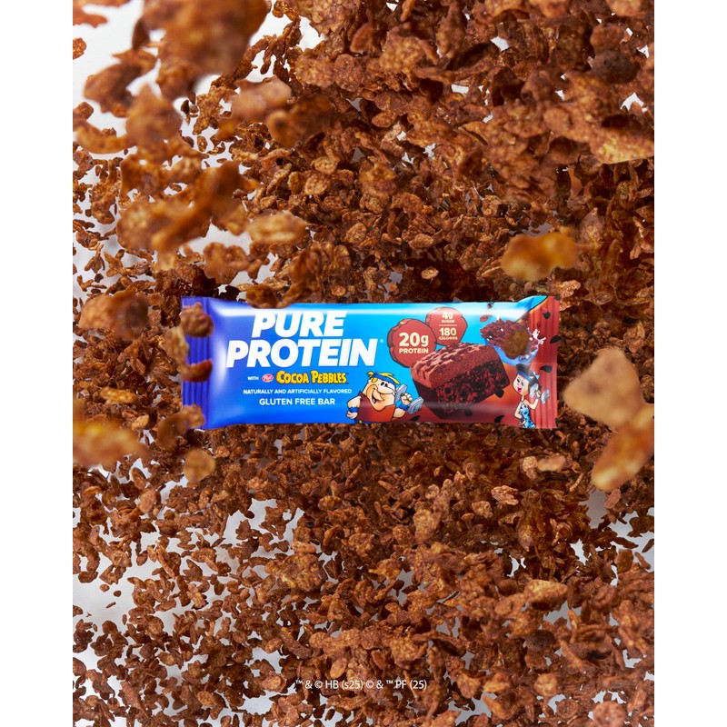 Pure Protein Cocoa PEBBLES™ Protein Bars – 20g Protein, 4g