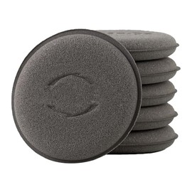 SEABABOO Car Polishing Pads, Pack of 6, Polishing Sponges, Car 10.5 x 2 cm, Sponges, Polishing Pad, Universal Use for Motorcycle Polishing, Waxing, Leather Care (Polishing Sponge 10.5 x 2 cm)