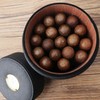 Scotte Cigar humidor case/jar,Leather Cedar Wood Cigar Canister Portable for