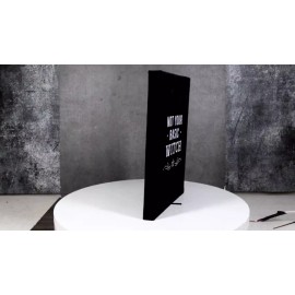 Not Your Basic Witch Pentagram Motif A5 Lined Pages Velvet Cover Journal Book