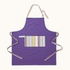HOMESCAPES - Pure Cotton Unisex Apron with Pocket - Plain