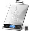 Food Scale - 15kg/33lb Digital Kitchen Scale with Full-View LCD