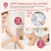 Bikini Trimmer for Women, Rechargeable Cordless Razor, IPX7 Waterproof