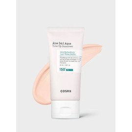COSRX Aloe 54.2 Aqua Tone-Up Sunscreen SPF50+  - COSRX Aloe 54.2 Aqua Tone-Up S
