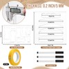 14 Pcs Router Templates for Woodworking, 6 Acrylic Charcuterie Board
