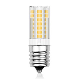 TZHILAN KEI D28x kel 2816x Refrigerator Light Bulb 3.5W E17 Led Freezer Light Bulb Replacement, 5304522314 5304517886 Warm White 3000K Fridge Lamp, 1-Pack