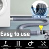 Washing Machine Drain Hose, 1/1.5/2/2.5/3/4/5/6 m, Suitable for 4 Interface