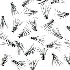 EyeEnvy Express Lash Extensions So Refreshing Faux Mink Individual Cluster Eyelashes - 16mm