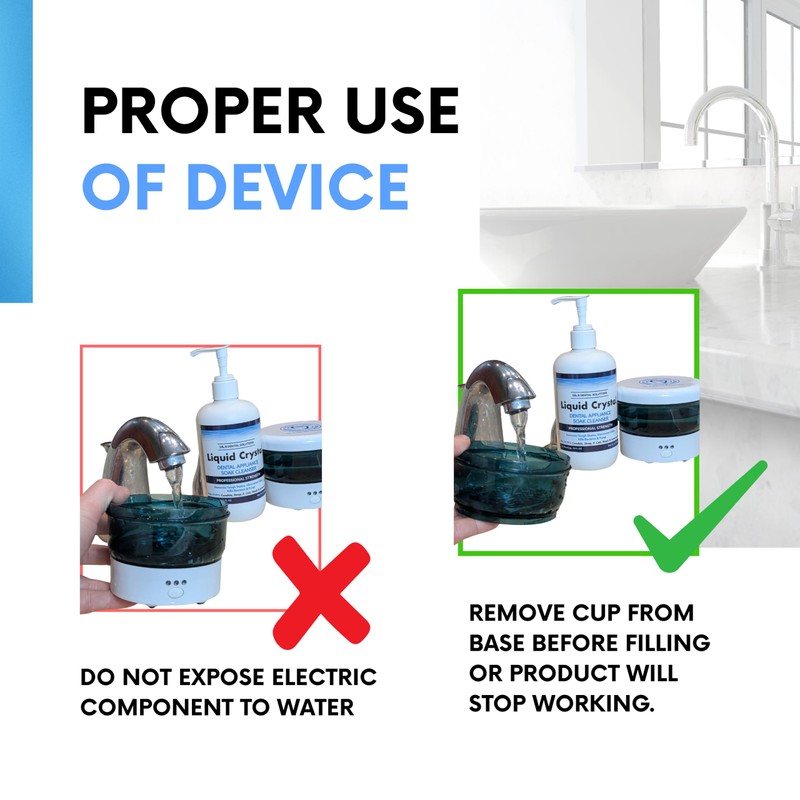 Dr. B Dental Solutions Ultrasonic Cleaner – Efficient Dental Cleaner