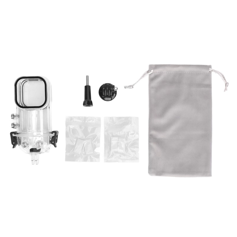 Action Camera Waterproof Case 45m Protective Dust Proof Action Camera