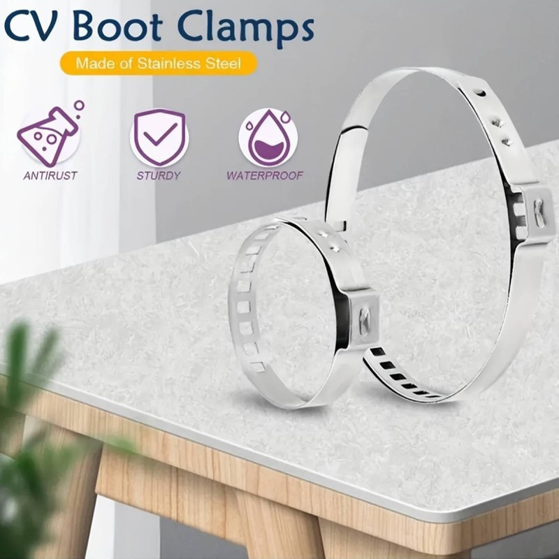 30pcs CV Boot Clamp Tool, Stainless Steel Universal Adjustable Axle