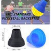 LOOEEL 2PCS Pickleball Ball Retriever,Universal Pickleball Upper Suction Cup,Silicone Pickleball