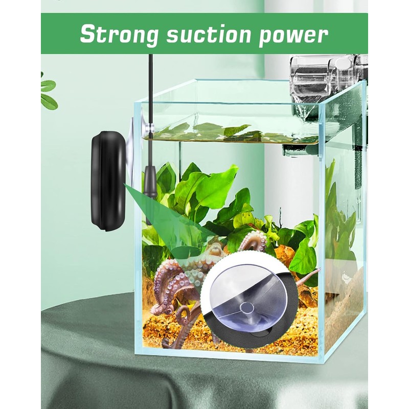 Zacro LCD Digital Aquarium Thermometer Fish Tank Water Terrarium Temperature