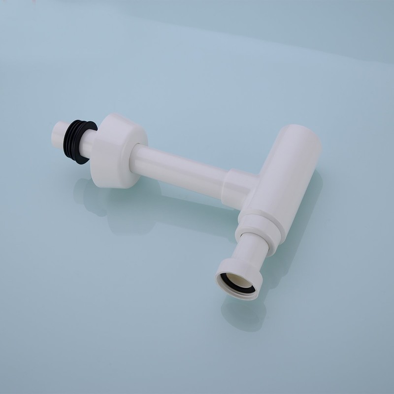 RANDOM Snappy Round Bottle Trap G1-1/4,ABS Plastic Basin Sink Waste