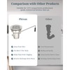 Phivan 3-1/2 Inch Commercial Sink Drain with Twist Handle Kitchen