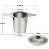 Ipow Tea Infuser 304 Stainless Steel Extra Fine Strainer Steeper