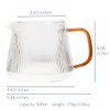 CEREMONY pourover decanter, borosilicate glass decanter for coffee, tea and