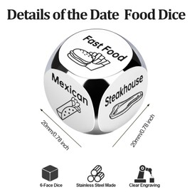 Funny Gifts for Men Women Christmas Stocking Stuffers Couple Gifts Date Night Decision Dice Birthday Anniversary Valentines Day Gift Ideas Novelty Gifts for Him Husband Boyfriend Her Girlfriend Wife