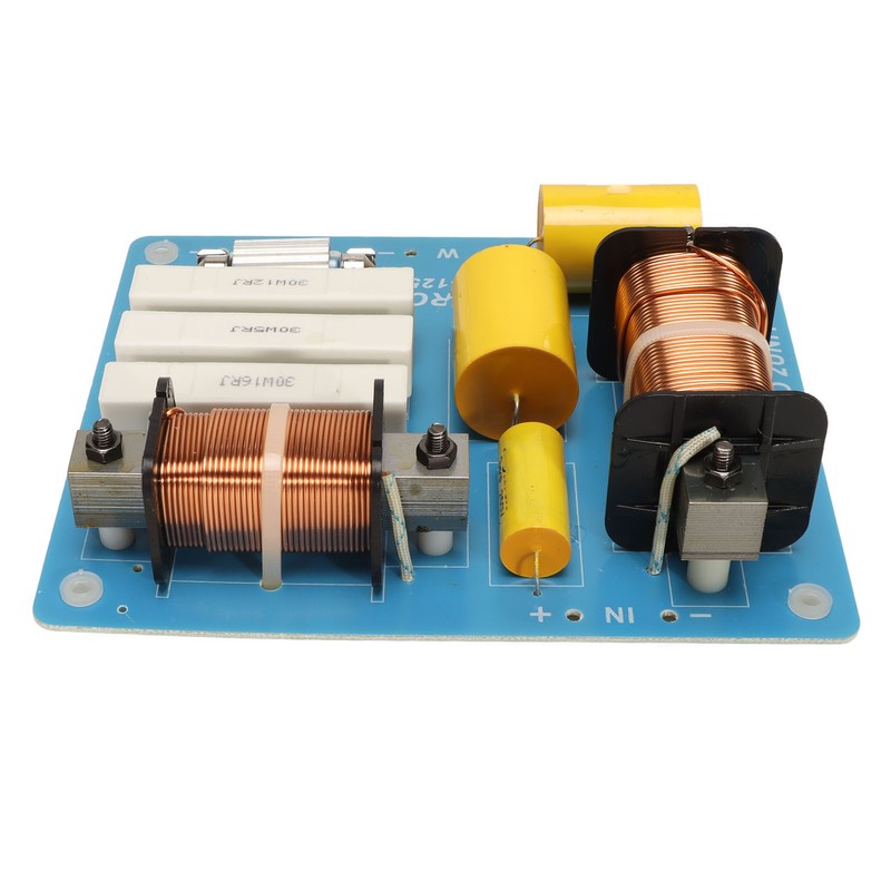 2 Way Crossover 800W Maximum Treble Bass Professional Frequency Divider