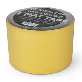 Meister Deluxe 8mm Mat Tape for Wrestling, Grappling and Exercise Mats - Clear - 3" x 25.6m - 1 Roll