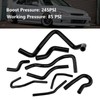 9pcs Silicone Auto Radiator Hose Kit, Coolant Pipe Car Radiator