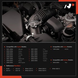 A-Premium Fuel Tank Pressure Sensor [3 Pins] Compatible with Toyota Camry, RAV4, Corolla, Prius, Tacoma, Highlander, Tundra, Sienna, 4Runner, Matrix, Sequoia, Celica, Echo, MR2 Spyder & Lexus RX300