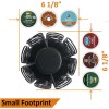 BLACKSMITH FAMILY Black Coffee Pod Holder Carousel For 40 K