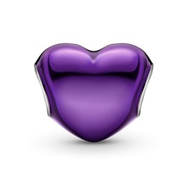 Annmors Jewellery Charm Family Hearts Pendant S925 Sterling Silver Bracelet Bead with Cubic Zirconia for European Bracelets Necklace, Mother's Day Jewellery Gift Christmas for Men and Women, Silver,