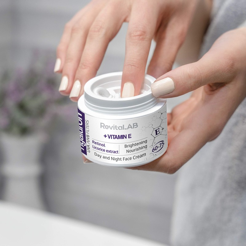 RevitaLAB Hyaluronic Anti-Ageing Day and Night Cream Enriched with Vitamin