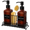 VIMERPA Dish Soap Dispenser, 10 fl oz Kitchen Hand and