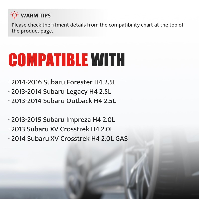 Ignition Coil Packs and Spark Plugs fit for H4 2.0