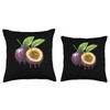 Maracuja With Drips Throw Pillow
