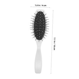Outanaya Professional Wig Brush Set Anti-static Paddle Brush Stainless Steel Comb for Synthetic Hair Extensions
