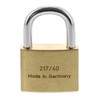 BURG WÄCHTER Cylinder Padlock 116 20, Karat 217 40/6 SB