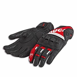 Ducati Sport C4 Fabric-Leather Gloves 98107710 (Large)