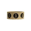 Mann Lake Local Honey Label, Transparent Sticker, Fits Flip Top