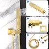 2 Settings Models Handheld Shower Head Sprayer High-Pressure with 59"