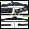 TOSTMOLT 3pcs Front+Rear Direct Fit Windshield Wiper Blades Compatible With