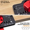 BEAMNOVA Upgraded 35mm Concealed Hinge Jig with Hole Drilling Guide