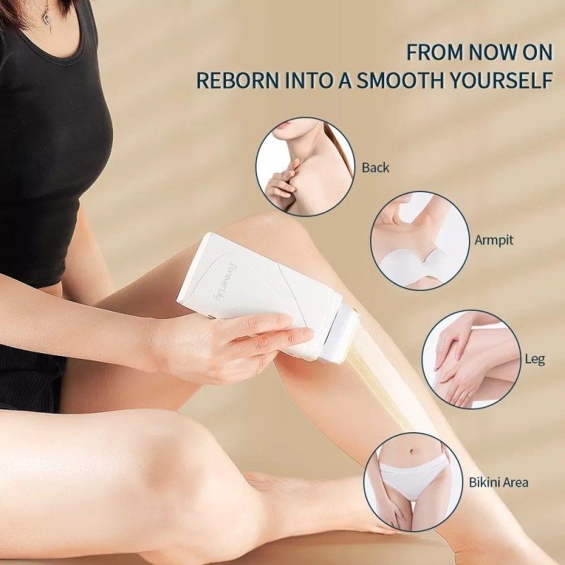 ForeverLily Máquina Fundidora De Cera Roll On Para Depilar Depilación