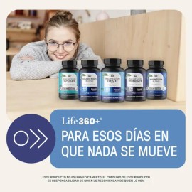 Citrato De Magnesio Alta Pureza 180 Cápsulas | LIFE360+