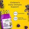 Zarbee Naturals Mighty Bee Gomitas Infantiles Saúco Vitamina Zinc Sabor
