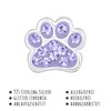 Monkimau Girls' Paw Stud Earrings Made of 925 Sterling Silver