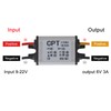 2PCS 12V to 6V Power Voltage Converter Buck Voltage Waterproof